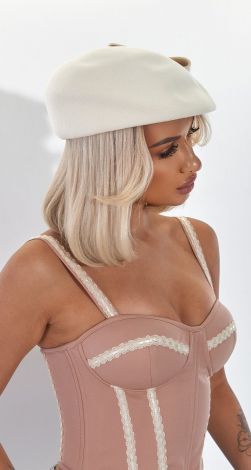 Жіночий легкий берет з вовняного фетру