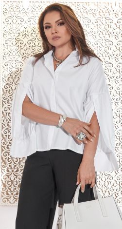 Ефектна бавовняна сорочка