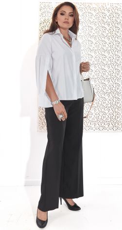 Ефектна бавовняна сорочка