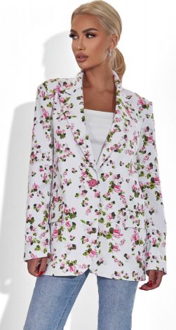 Трендовий піджак із принтом