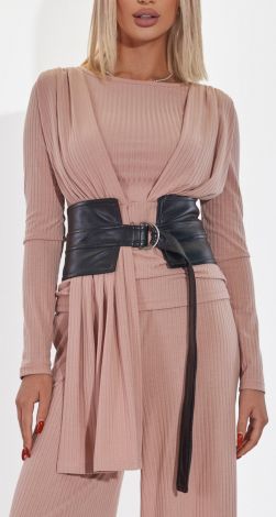 Широкий пояс-корсет