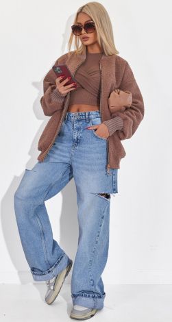 Об'ємний Бомбер Teddy