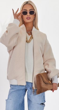 Об'ємний Бомбер Teddy