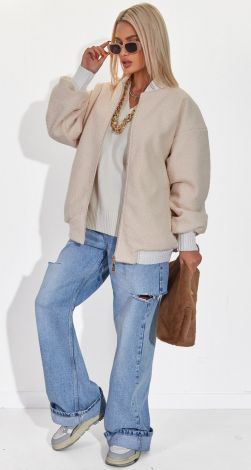 Об'ємний Бомбер Teddy