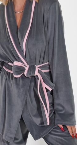 Костюм із натурального велюру