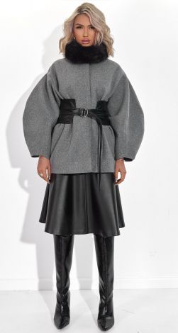 Кашемірове Пальто Стильного крою