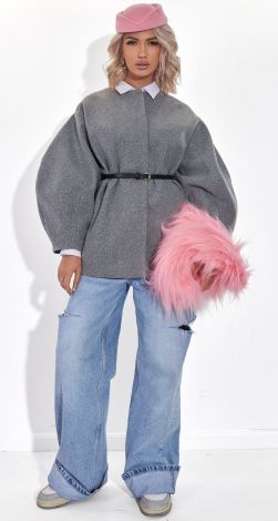 Кашемірове Пальто Стильного крою