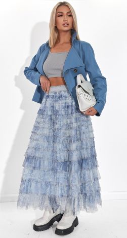 Спідниця з ніжної сіточки