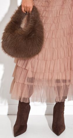 СумкаCozy Trend - Хутряний Клатч