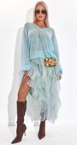 Спідниця Небесна Мрія - Багатошарове Міді