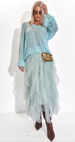 Air Touch Sweater - Weightless Oversized V-Neck