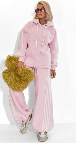 Теплий Костюм Оверсайз із Преміальної Тринитки з Начосом