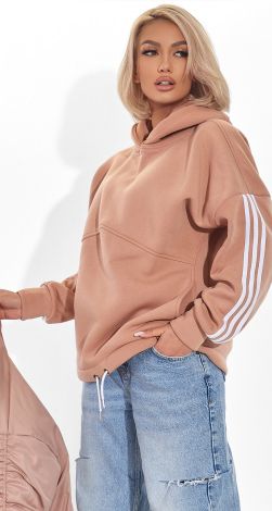 Худі Оверсайз з Лампасами