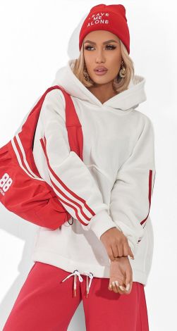 Худі Оверсайз з Лампасами