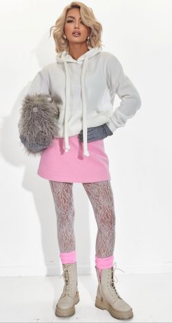 Спідниця-шорти із затишного букле