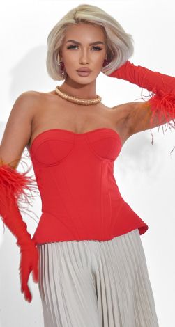 Corset with an ideal silhouette