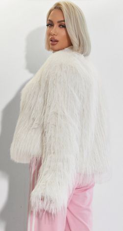 Шубка Lemanta у відтінку «ніжний беж»