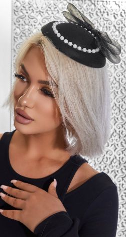 Женская нарядная шляпка для фотосессии и торжества