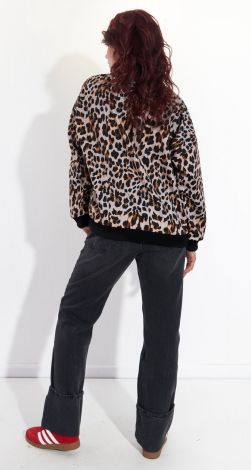 Leopard sweatshirt