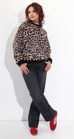 Leopard sweatshirt