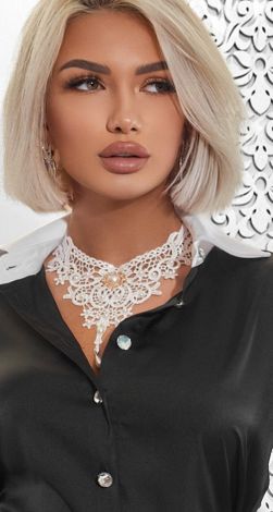 Мереживне кольє