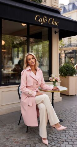 Весенний must-have: Тренч в оттенке «розовая пудра»