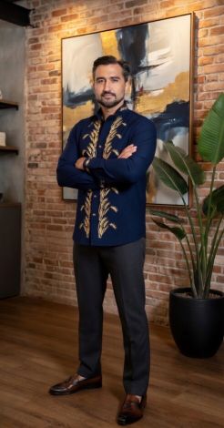 Льняная вышиванка Мирослав