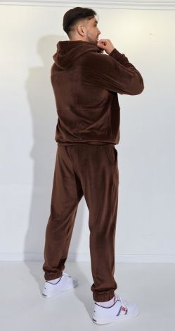 Чоловічий велюровий костюм із натуральної тканини