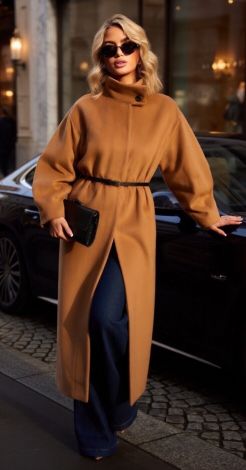 Пальто с характером и безупречным силуэтом