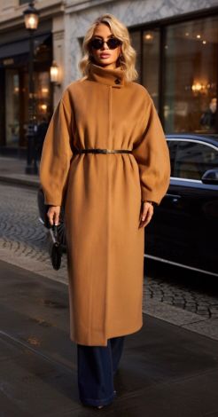 Пальто с характером и безупречным силуэтом