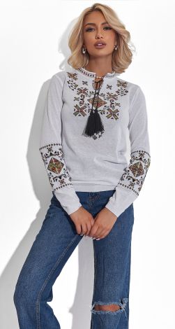 Knit Couture: A knitted blouse that makes you fall in love at first touch