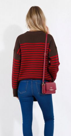 Stylish striped sweater