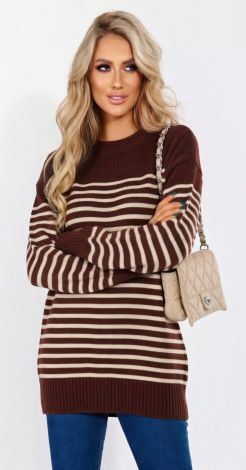 Stylish striped sweater