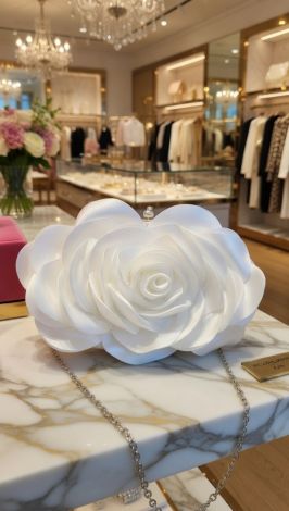 ​ Silk Rose: A handbag born from petals