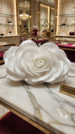 ​ Silk Rose: A handbag born from petals