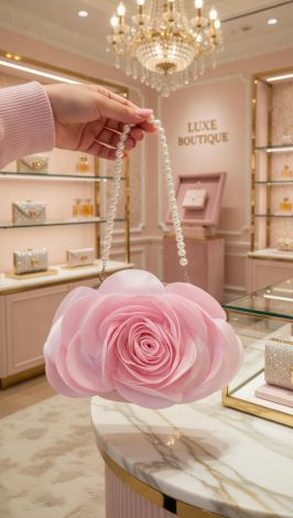 Powder Rose: Silky tenderness frozen in petals