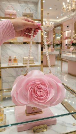 Powder Rose: Silky tenderness frozen in petals