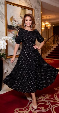 ​ Polka Dot Charm: Сукня, в яку неможливо не закохатися