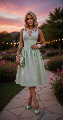 A dress that emphasizes your exclusivity