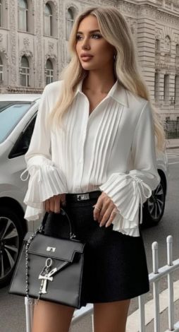 Pleated Detail: A shirt that makes you fall in love with details