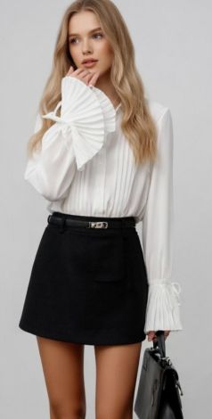 Pleated Detail: A shirt that makes you fall in love with details