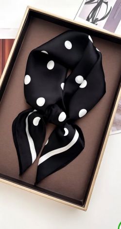 Polka Dot Silk: Your perfect finishing touch