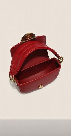 Burgundy Luxe: A small bag for big impresses