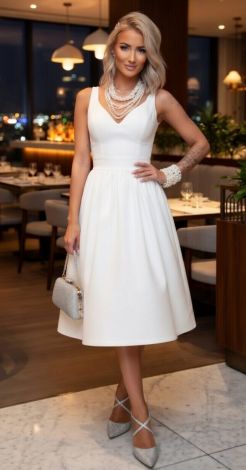 A dress that emphasizes your exclusivity