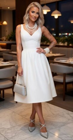 A dress that emphasizes your exclusivity