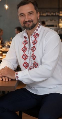 Linen Soul: A shirt made for him.