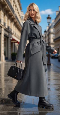 Cashmere Touch: A coat in which every detail is loved