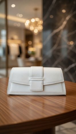 White Canvas: Your ideal baguette bag