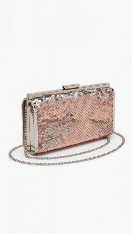 A sequin bag that changes reality