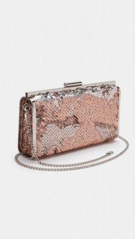 A sequin bag that changes reality